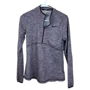 Nike Golf Dri Fit Half Zip Pullover Women's Size Small Athletic Sport Activewear